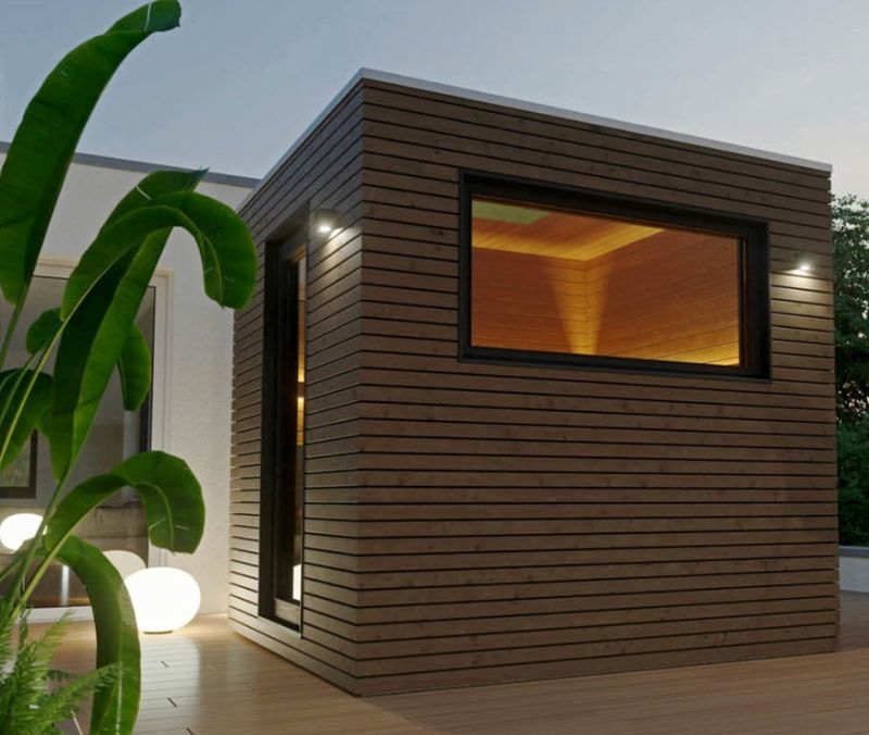 sauna exterieur sauna exterieur