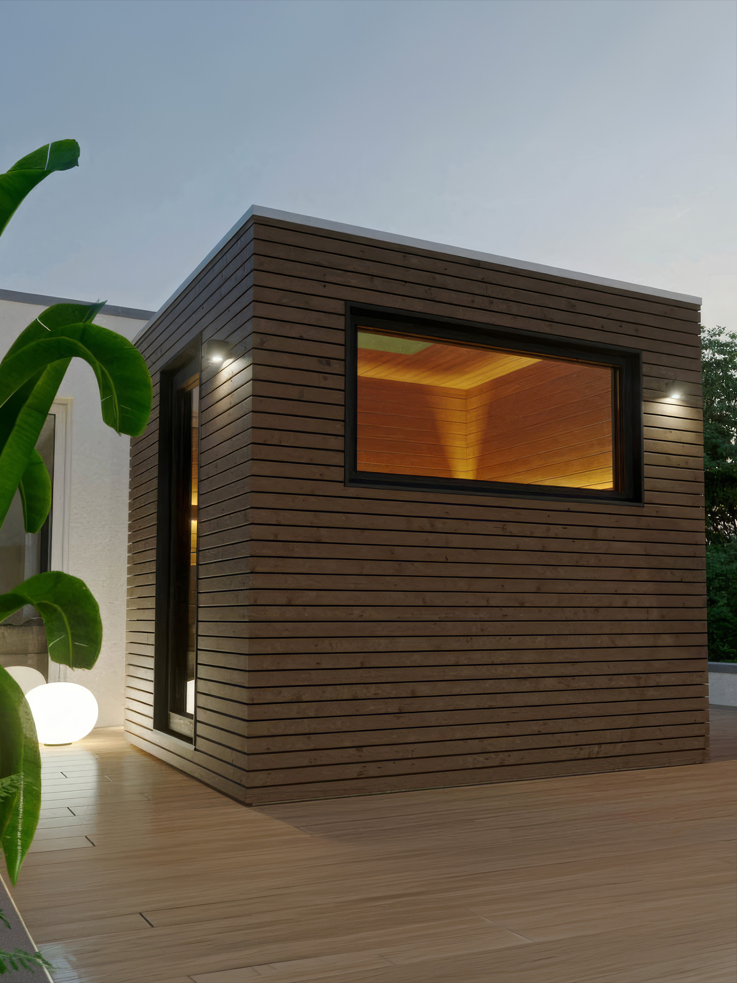 Sauna extérieur Sauna extérieur