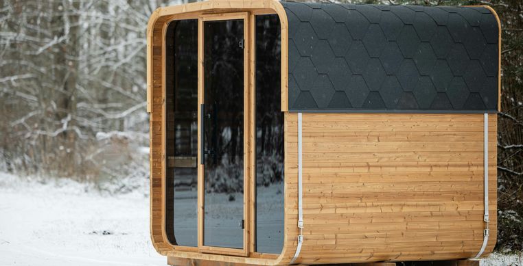 sauna exterieur sous la neige sauna exterieur sous la neige