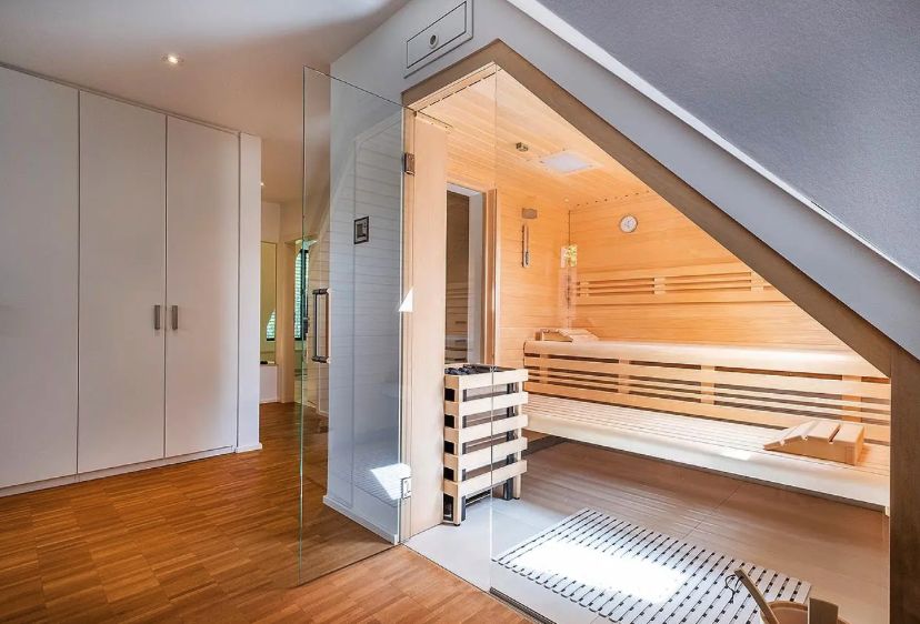 sauna traditionnel avec vitre sauna traditionnel avec vitre