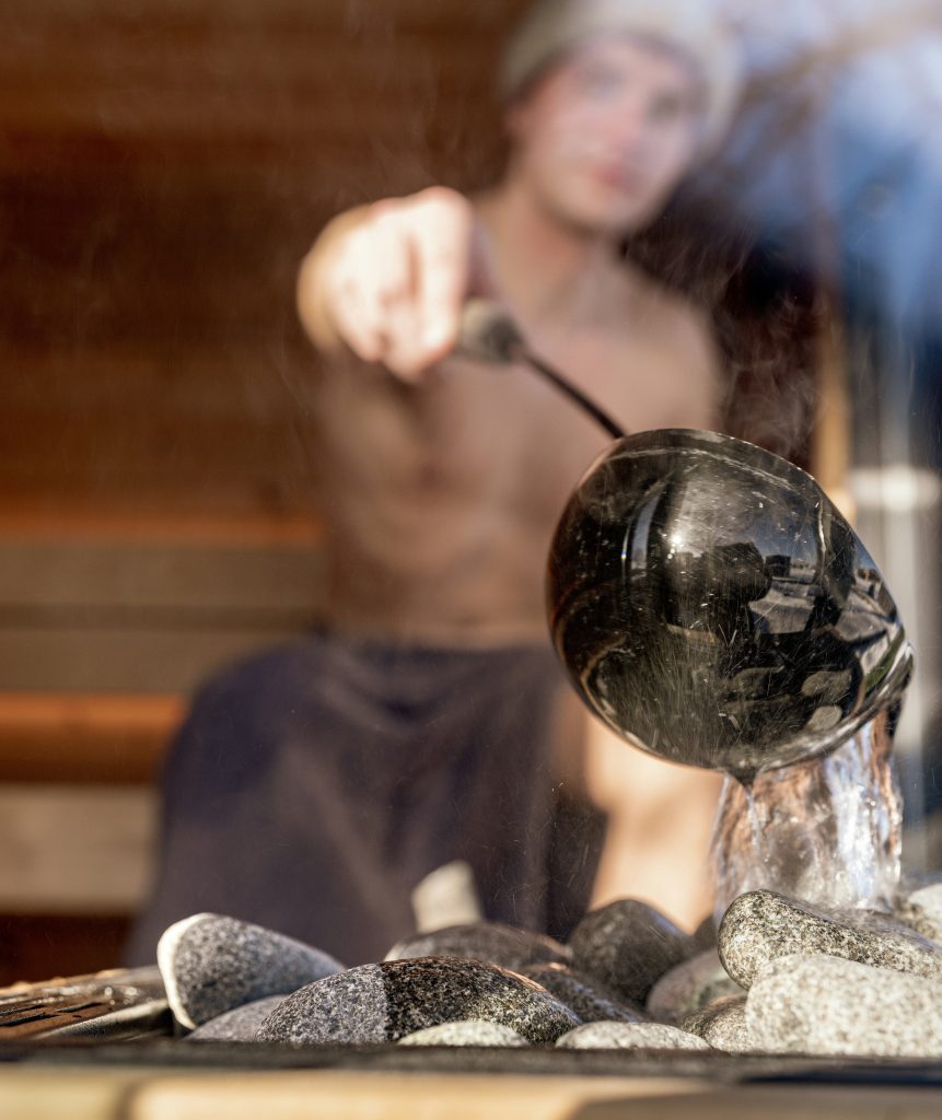 sauna chaleur bois
